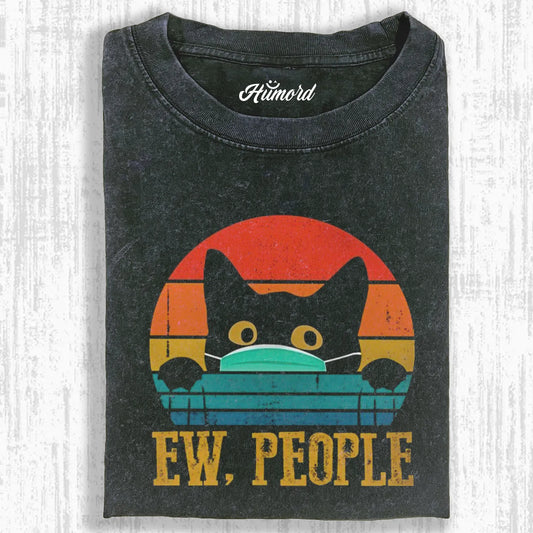 EW PEOPLE CAT T-SHIRT 1.0
