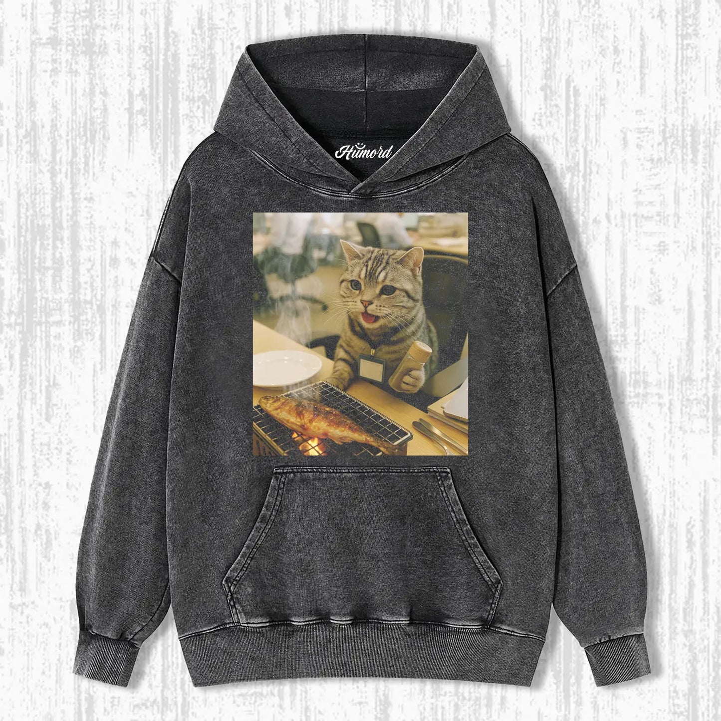 FUNNY CAT LIKE FISH T-SHIRT