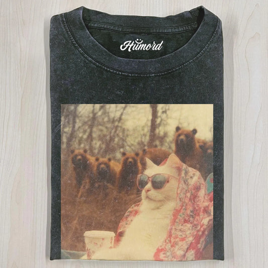 FUNNY CAT T-SHIRT V12.6