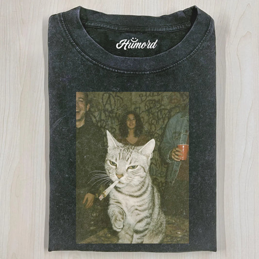 FUNNY CAT T-SHIRT V13.4