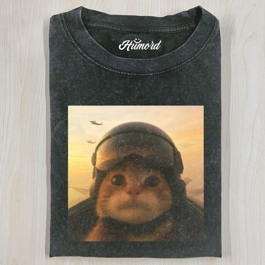 FUNNY CAT T-SHIRT V13.6