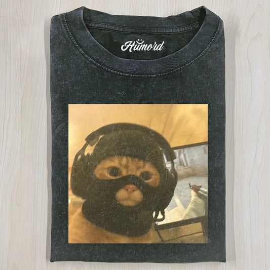 FUNNY CAT T-SHIRT V13.7