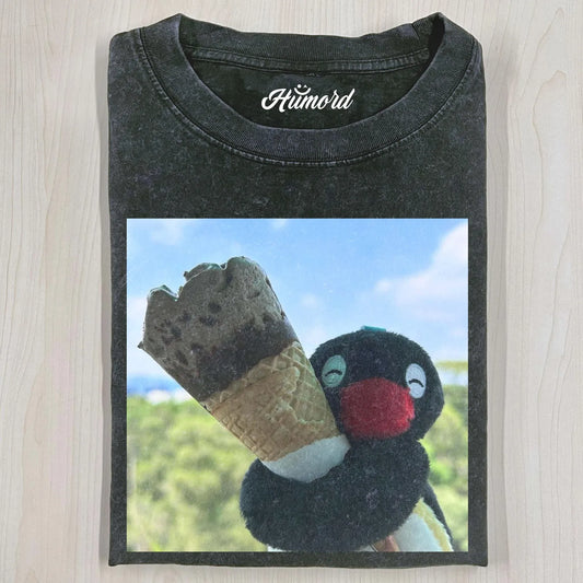 FUNNY PINGU PLUSH T-SHIRT V1.0