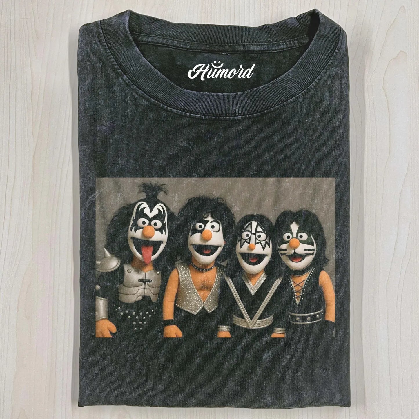 FUNNY PUPPET ROCK BAND T-SHIRT
