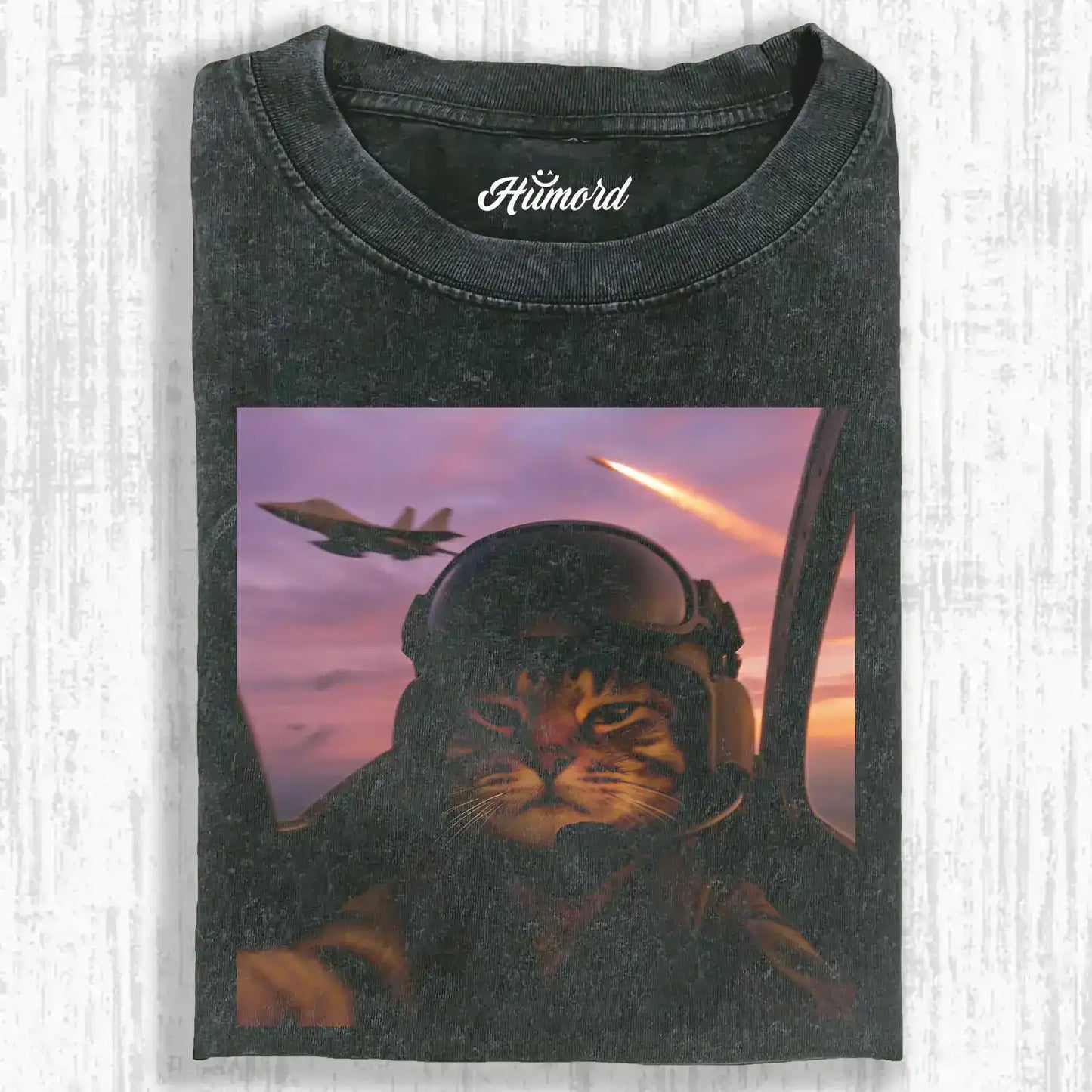 Fighting Pilot Cat Tee 3.0