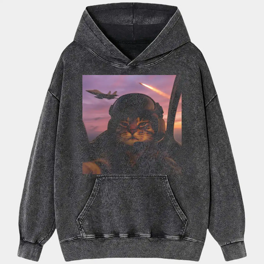Fighting Pilot Cat Tee 3.0