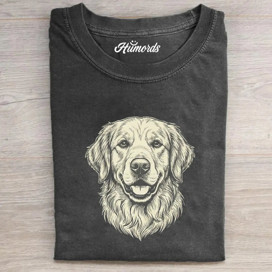 FUNNY GOLDEN RETRIEVER MEME T-SHIRT