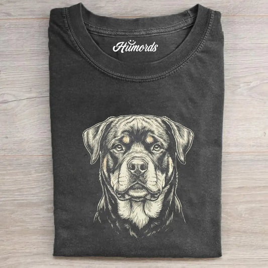 FUNNY ROTTWEILER MEME T-SHIRT
