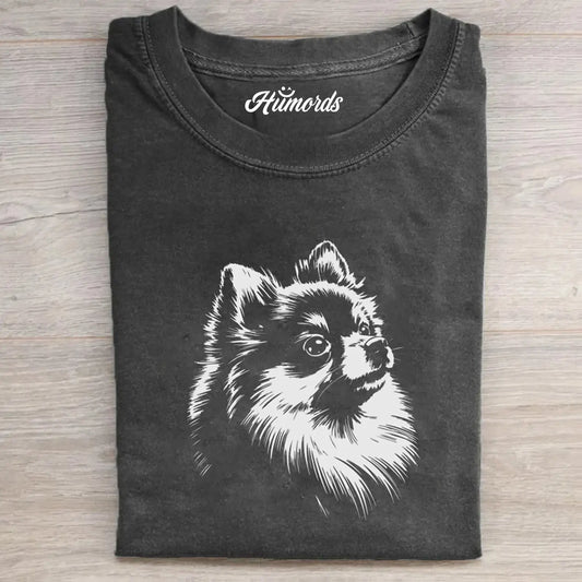 POMERANIAN DOG T-SHIRT
