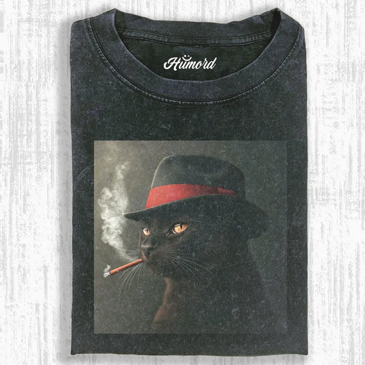 GOD FATHER CAT T-SHIRT 1.4