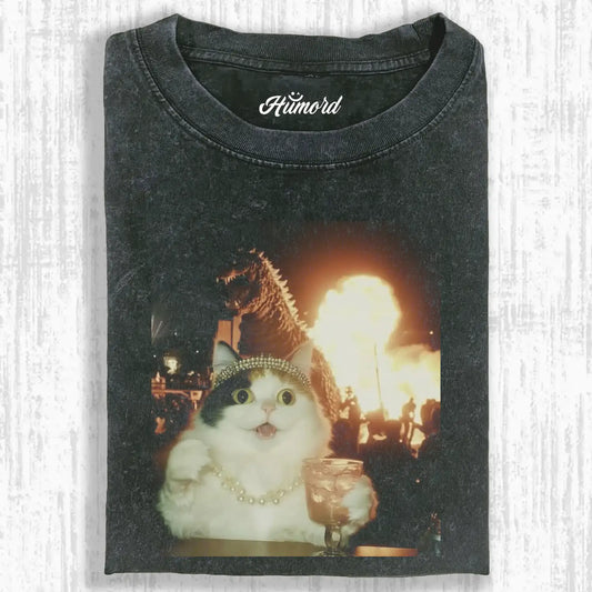 GODZILLA IS COMING TEE