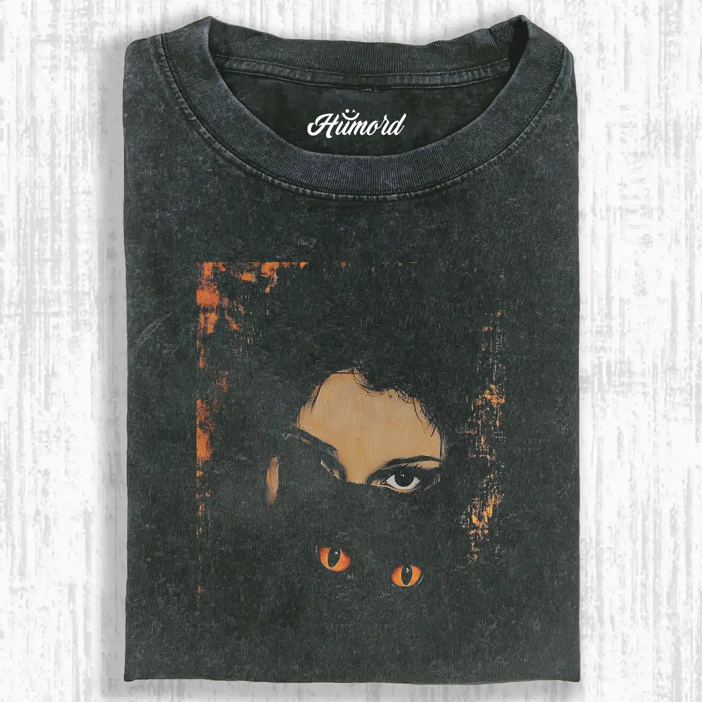 Girl And Cat Tee