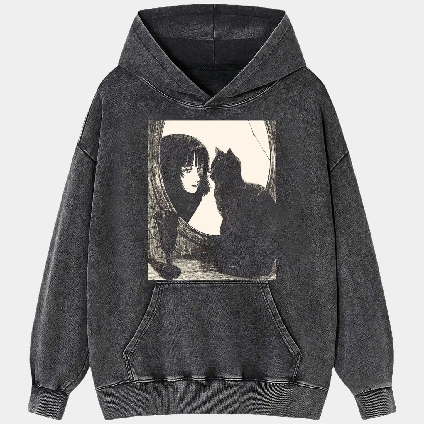 Girl And Cat Tee 2.0