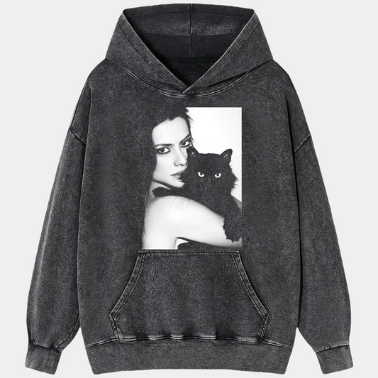 Girl And Cat Tee 5.0