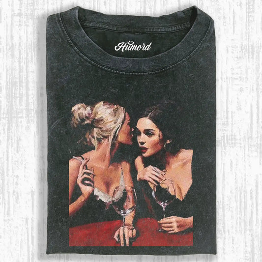 Gossip over Wine Tee