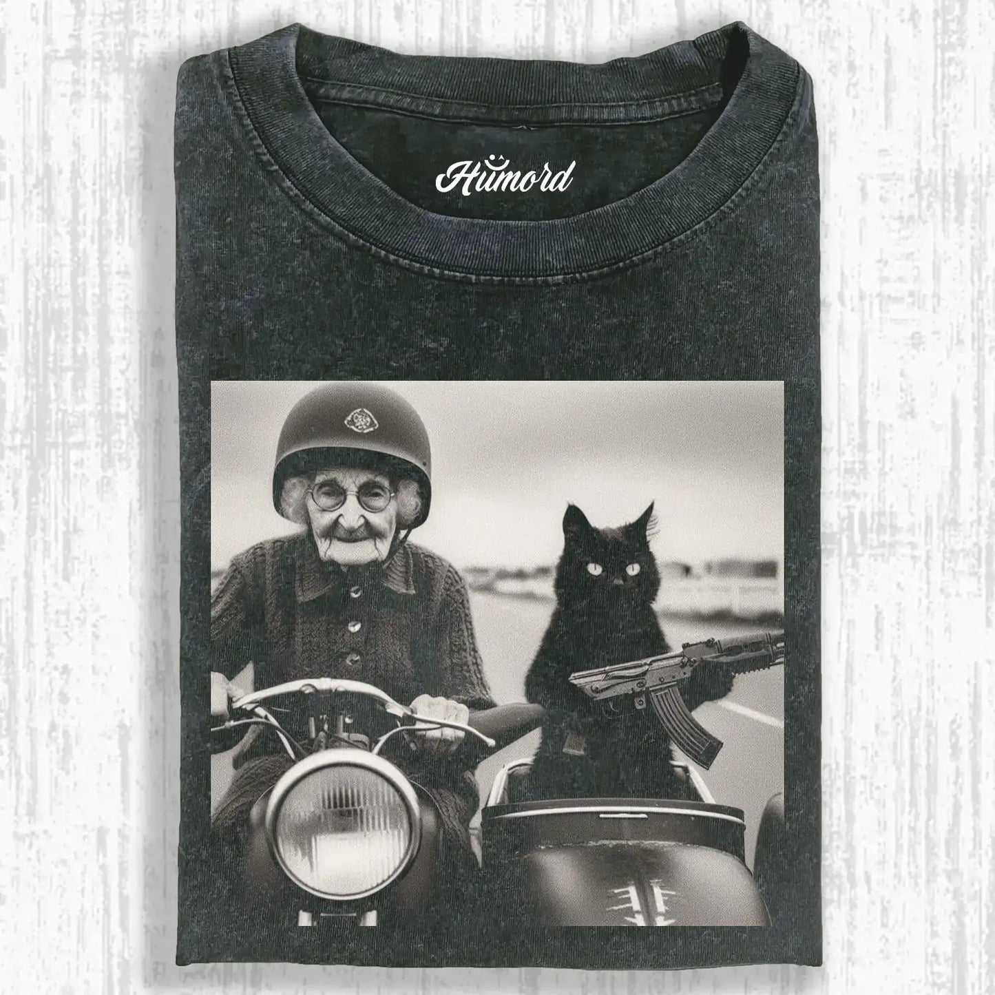 Granny and Black Cat TEE