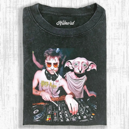 HP DJ ELF FUNNY T-SHIRT