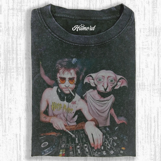 HP DJ ELF FUNNY T-SHIRT