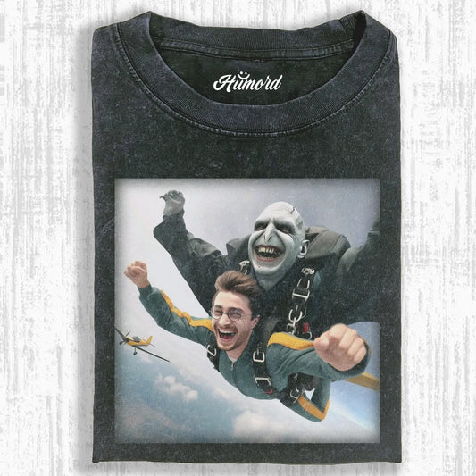 HP FUNNY PARACHUTE T-SHIRT