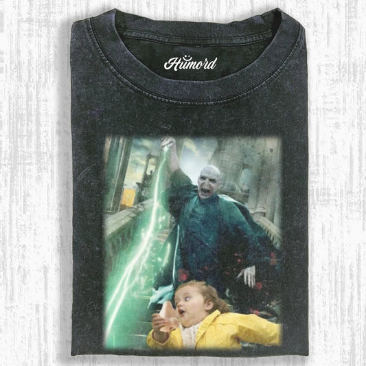 HP MONSTER AND CUTE GIRL T-SHIRT