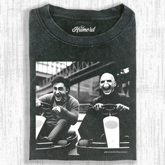 HP RACING MONSTER AND BOY T-SHIRT