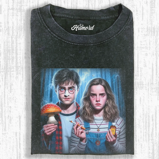 HP SMOKING BOY AND GIRL T-SHIRT 1.0