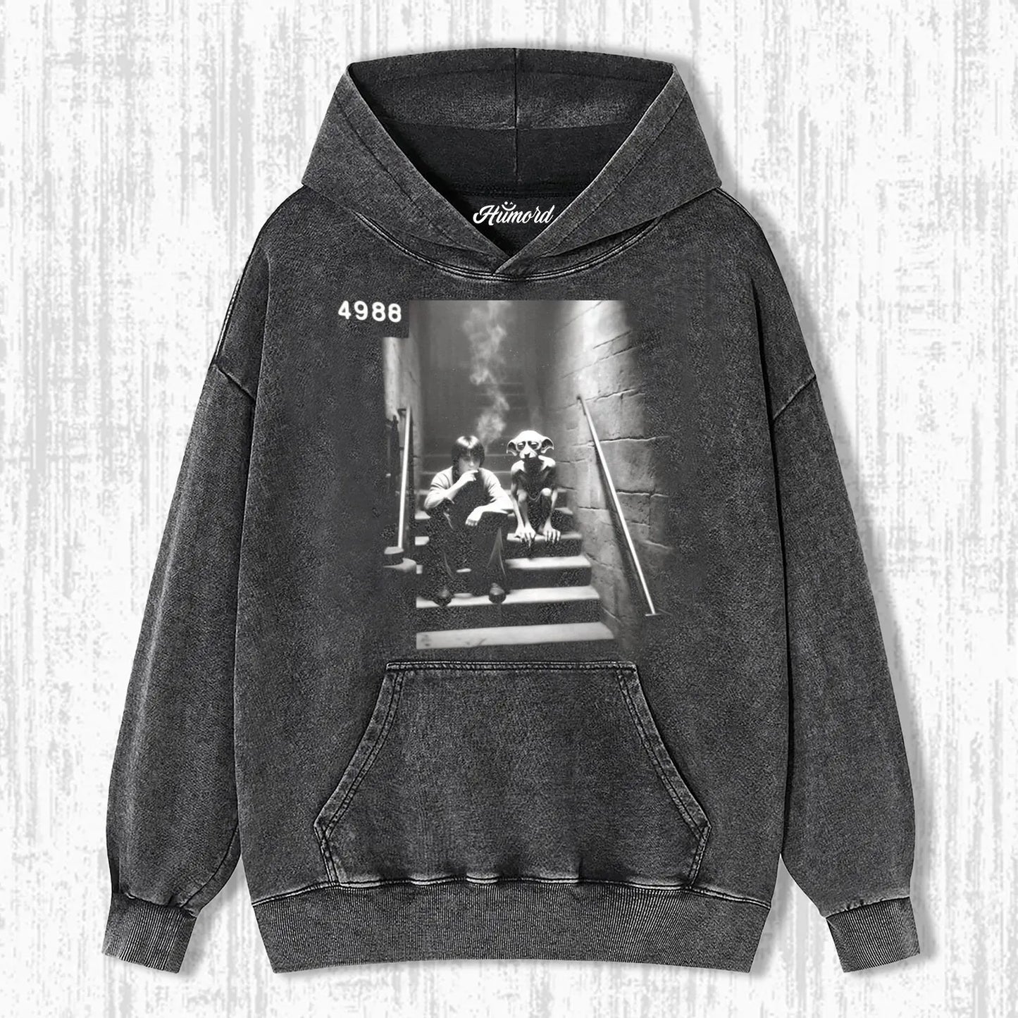 HP SMOKING MAN AND ELF T-SHIRT 1.0