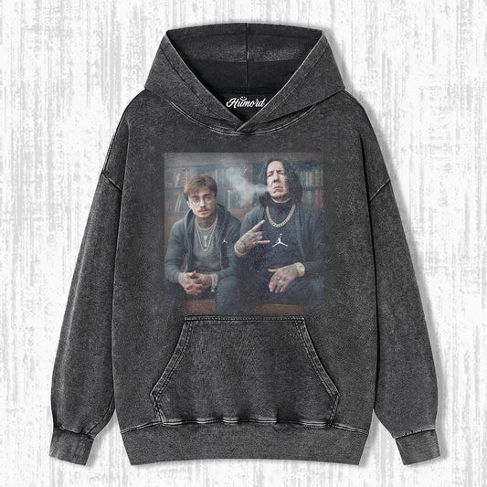 HP SMOKING TEACHER AND STUDENT T-SHIRT