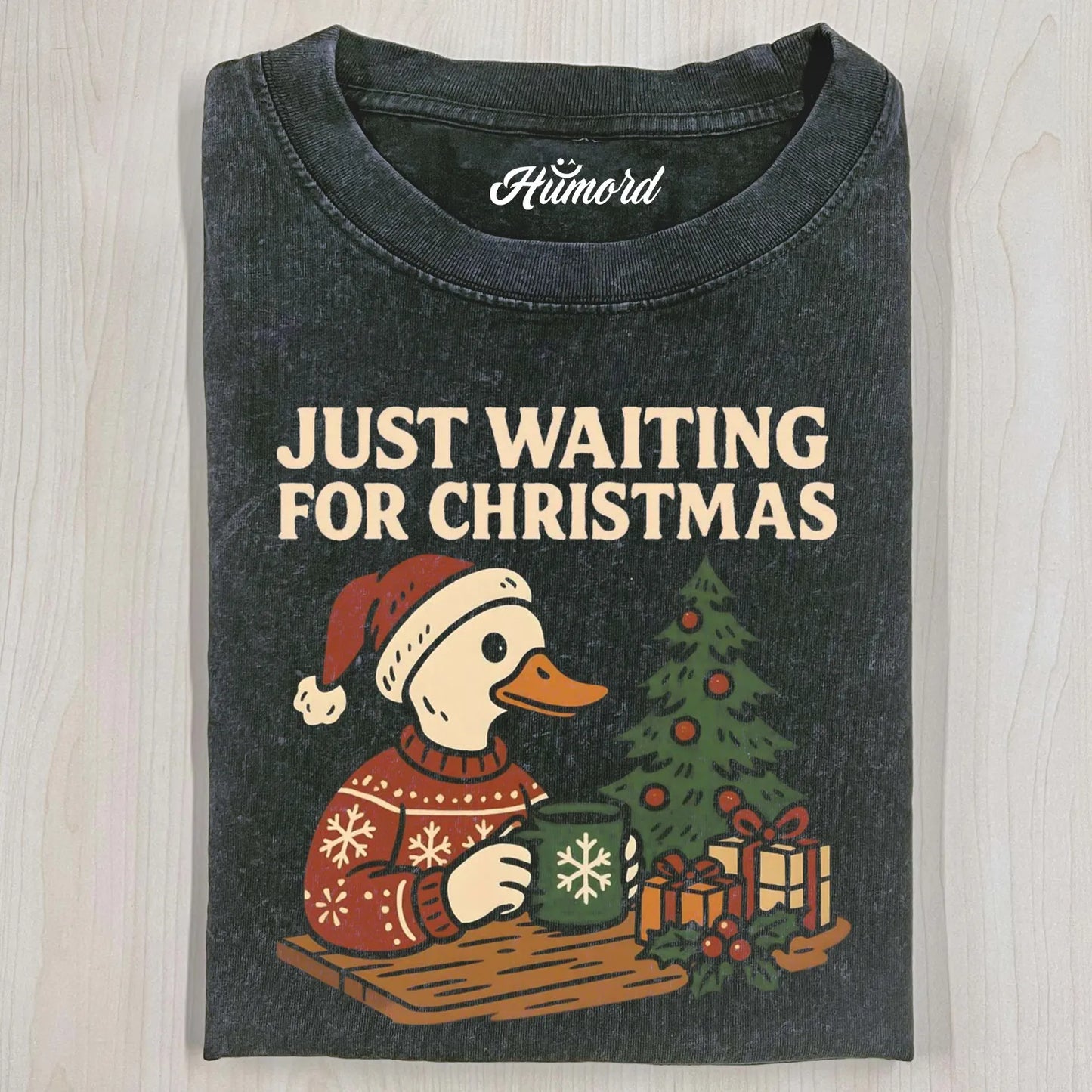 HRISTMAS DUCK FUNNY T-SHIRT
