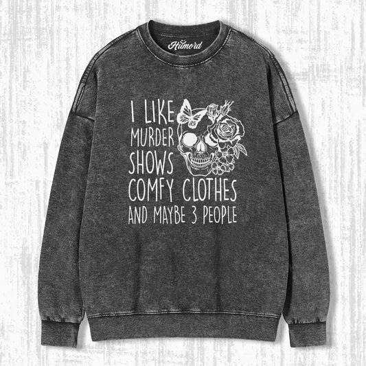 I LIKE MURDER SKELETON T-SHIRT