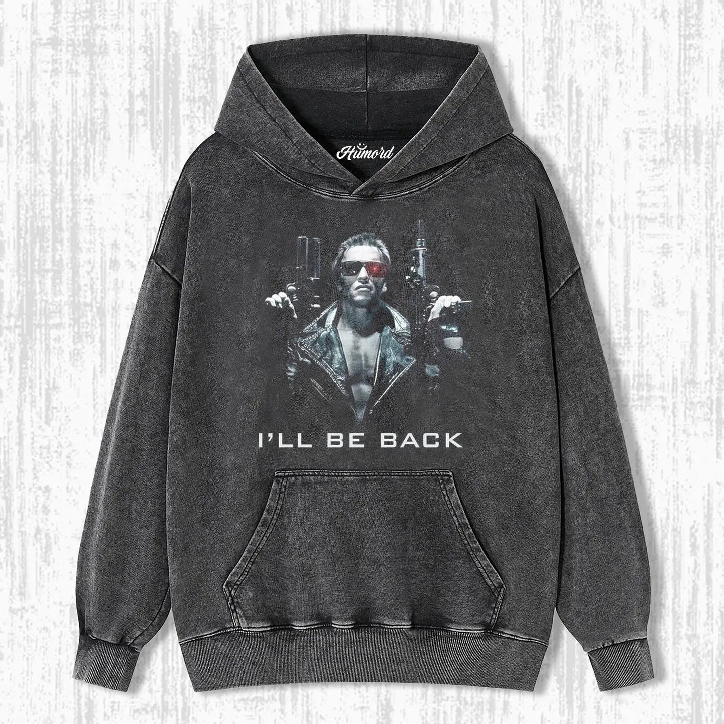 I'LL BE BACK & ARNOLD SCHWARZENEGGER T-SHIRT