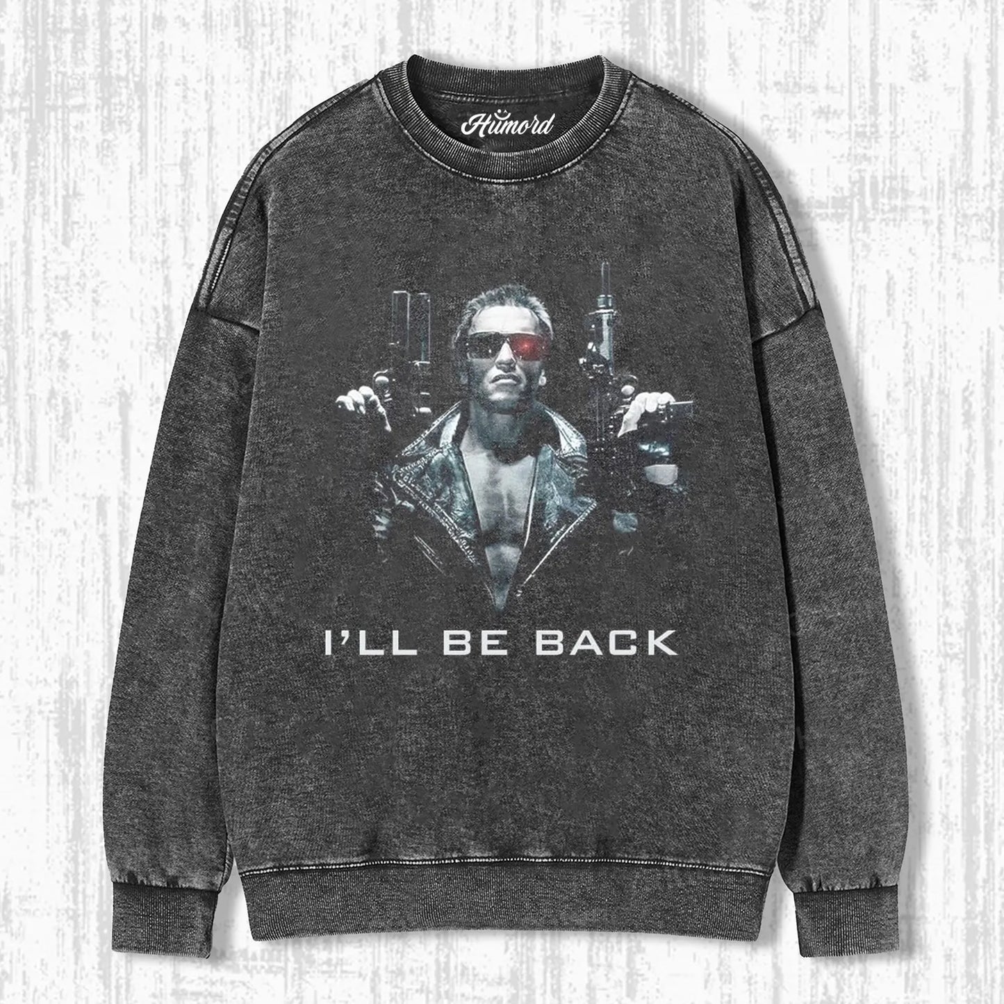 I'LL BE BACK & ARNOLD SCHWARZENEGGER T-SHIRT
