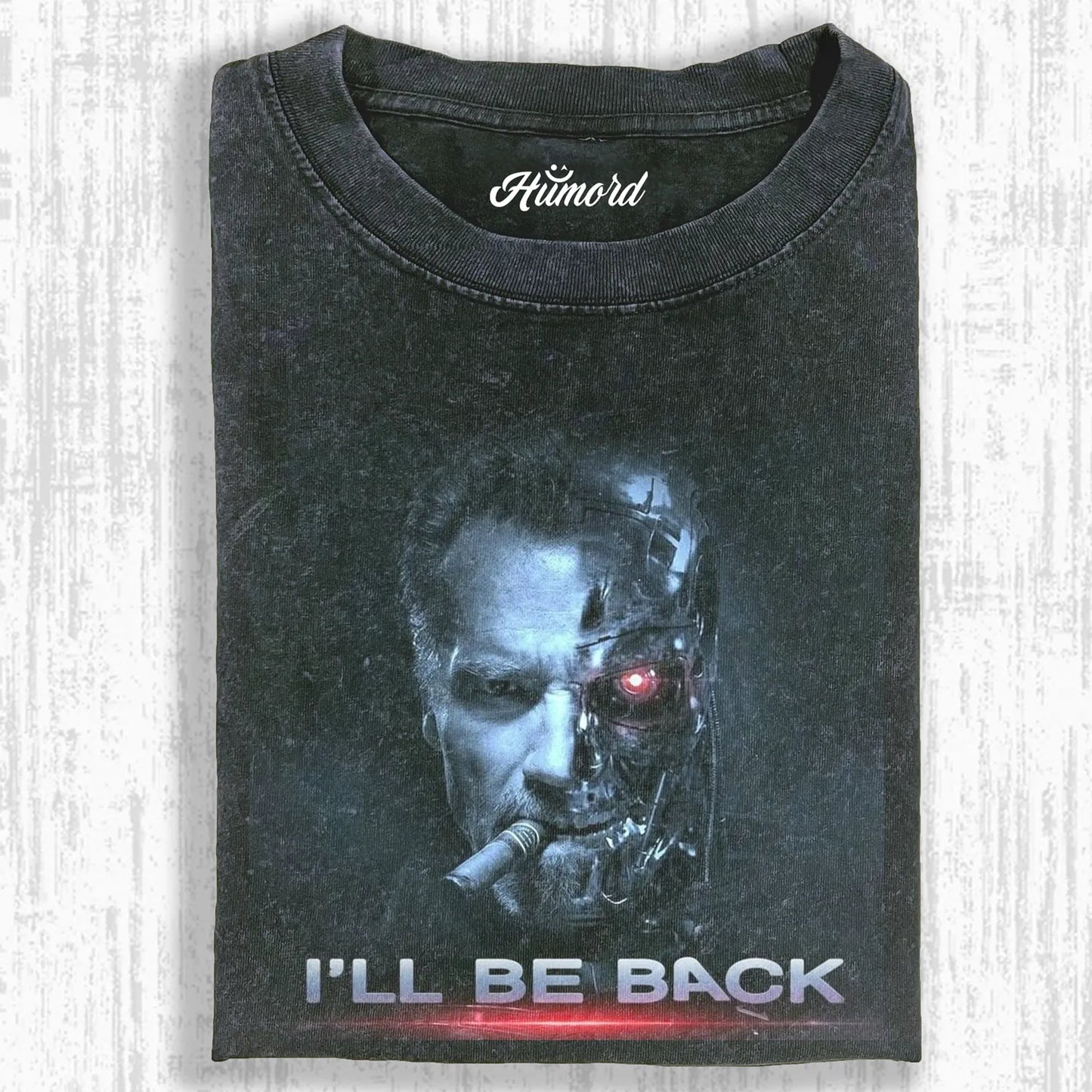 I'LL BE BACK & TERMINATOR T-SHIRT