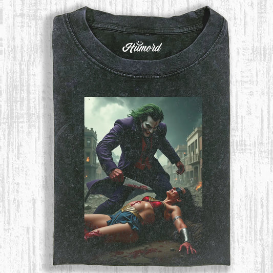 JOKER KILLS WONDER WOMAN T-SHIRT