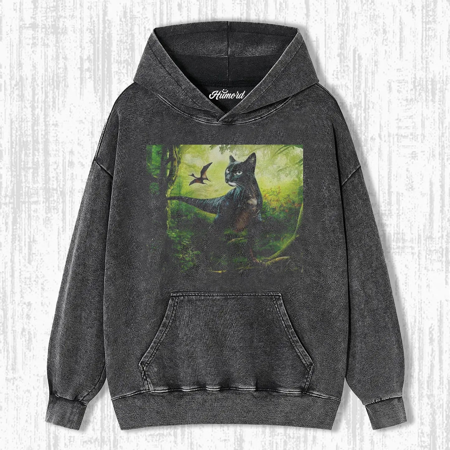 JURASSIC PARK & FUNNY DINOSAUR CATS T-SHIRT