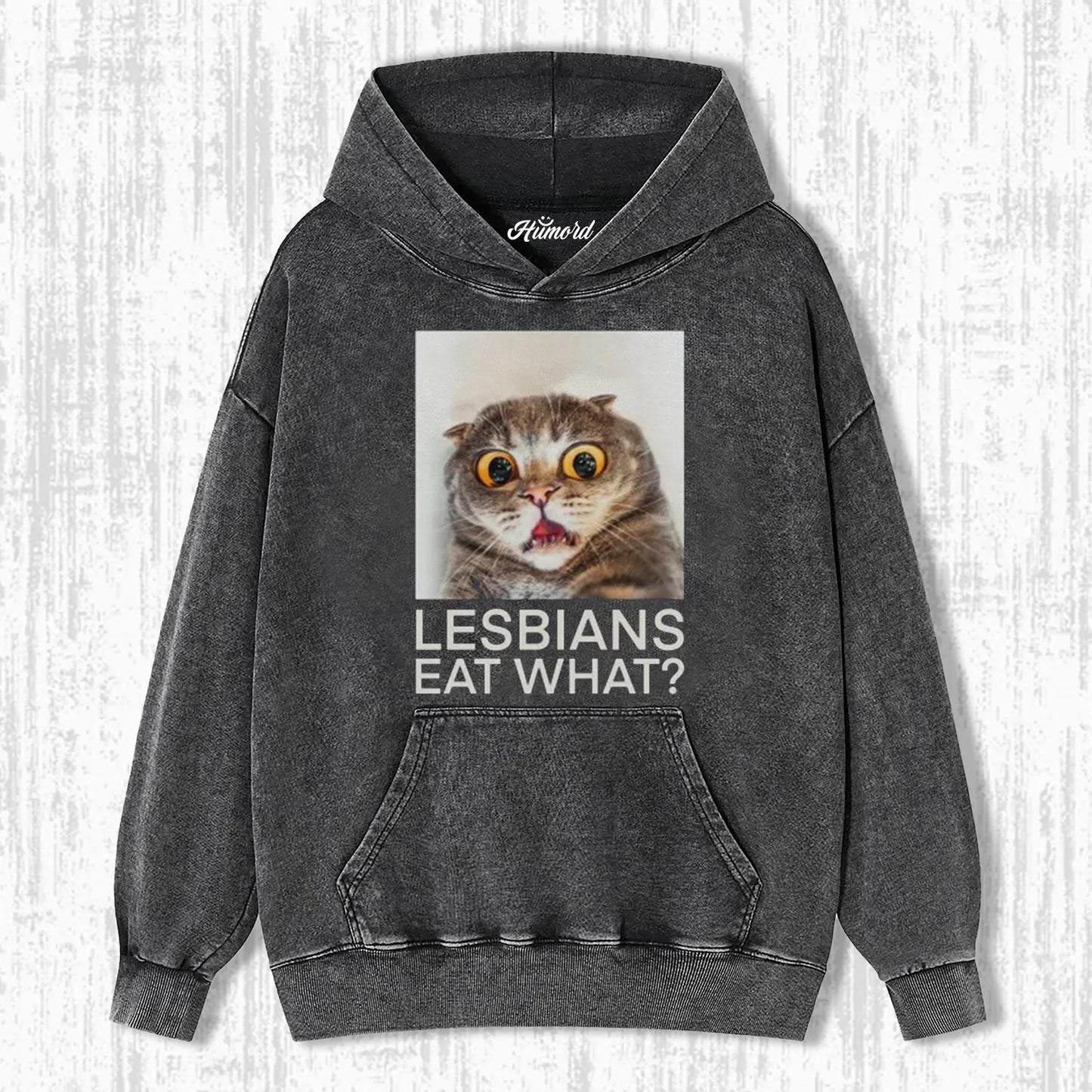 LESBIANS EAT WHAT CAT T-SHIRT