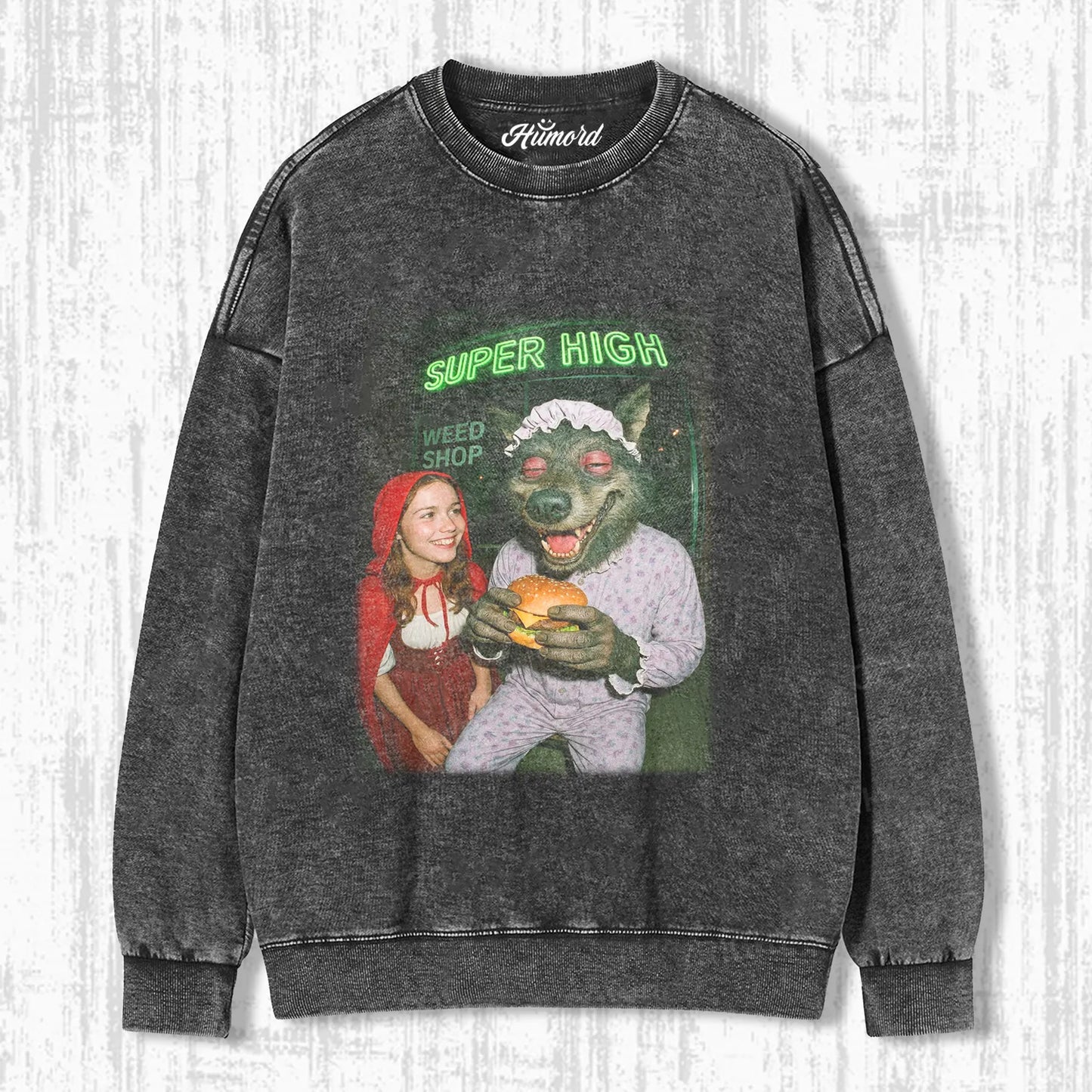 LITTLE RED RIDING HOOD AND THE BIGBAD WOLF T-SHIRT