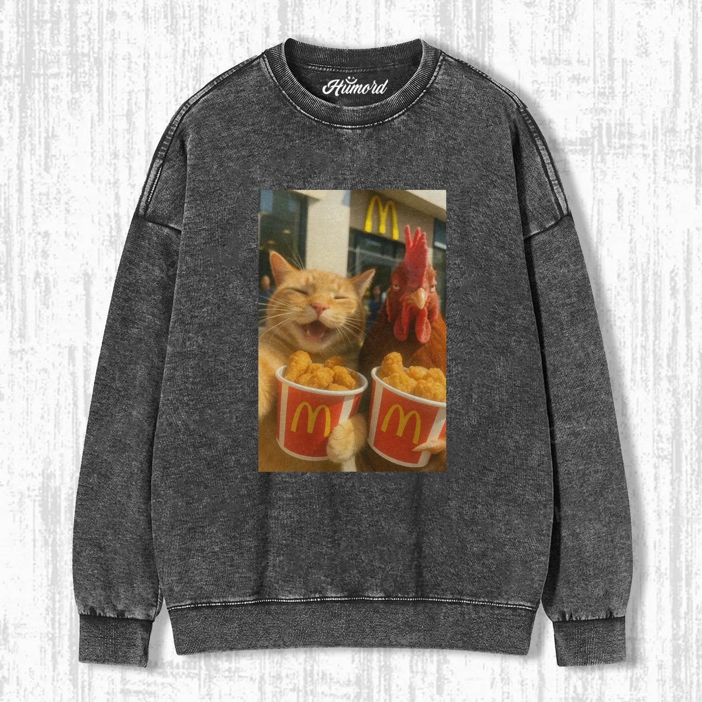 M CHIKEN CAT T-SHIRT