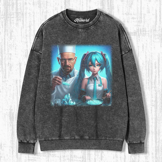 MIKU & WALTER WHITE T-SHIRT