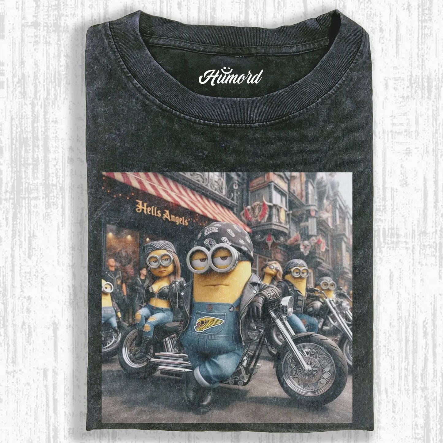 MINIONS BIKER T-SHIRT