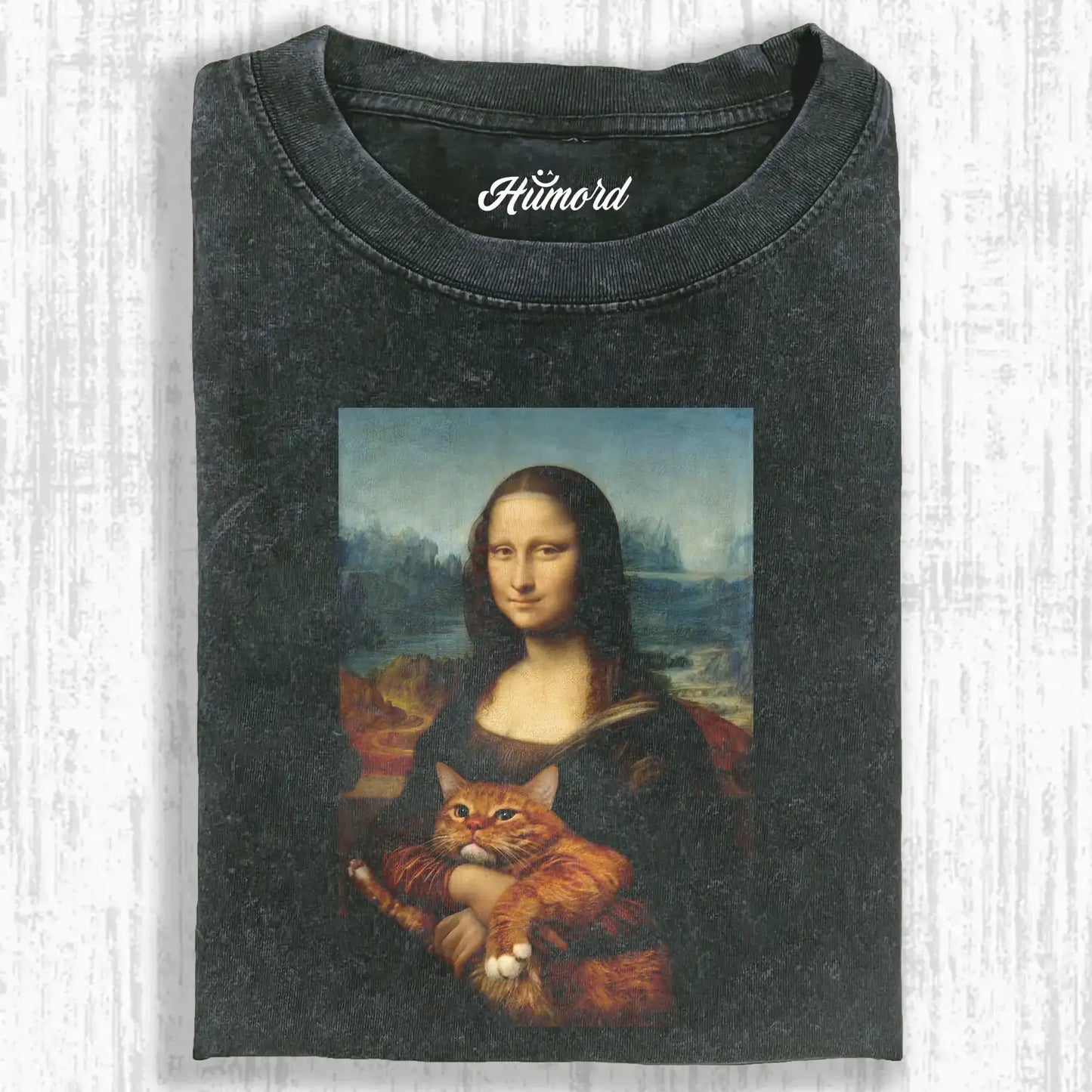 MONA LISA CAT T-SHIRT