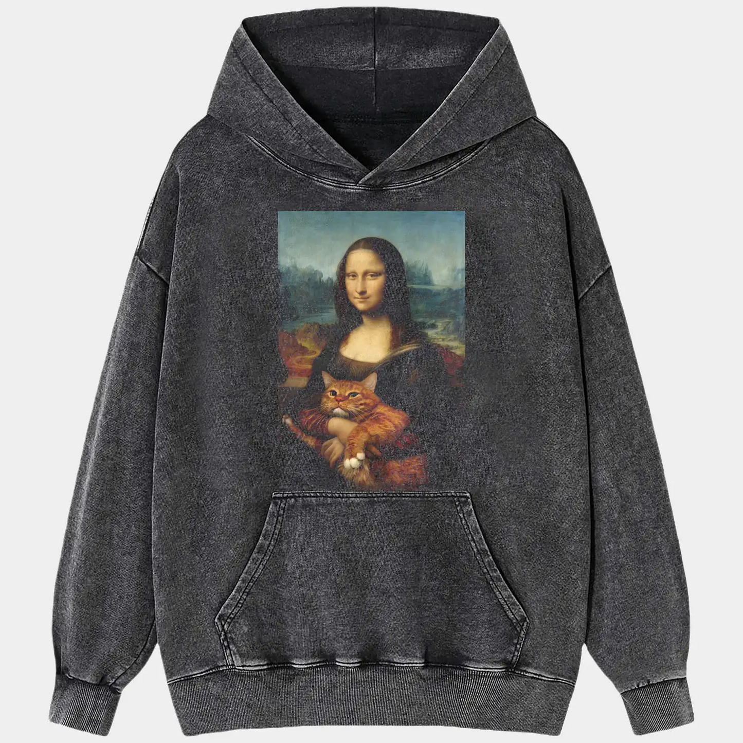 MONA LISA CAT T-SHIRT