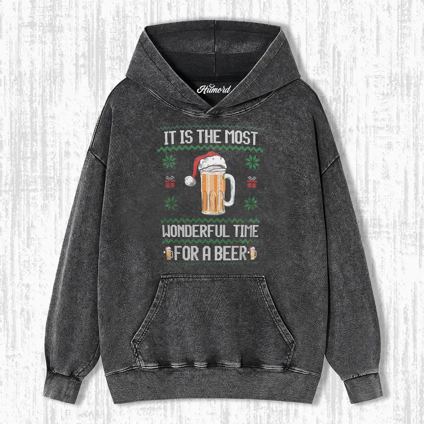 MOST WONDERFUL TIME FOR A BEER CHRISTMAS T-SHIRT