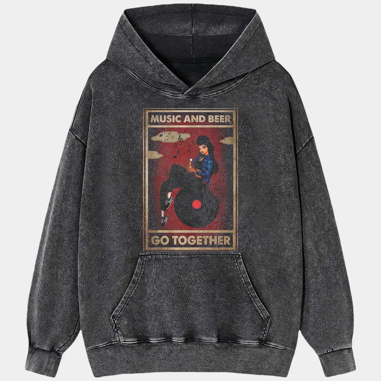 MUSIC AND BEER GO TOGETHER TEE