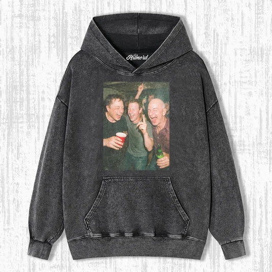 MUSK, ZUCKERBERG AND BEZOS MEET AT A BAR T-SHIRT