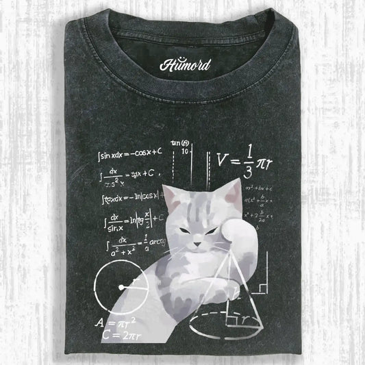 Math Cat Tee