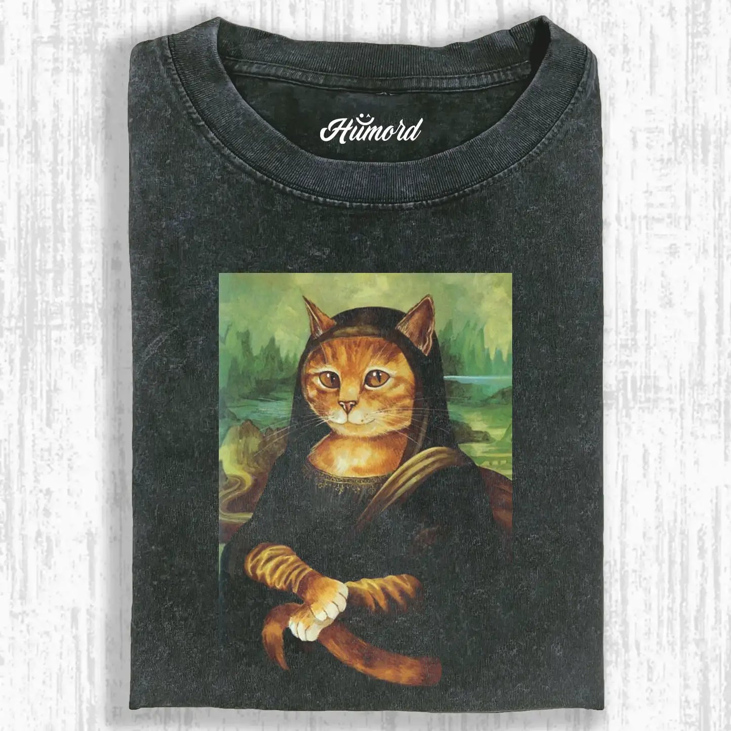 Mona Lisa Cat Tee