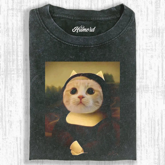 Mona Lisa cat TEE