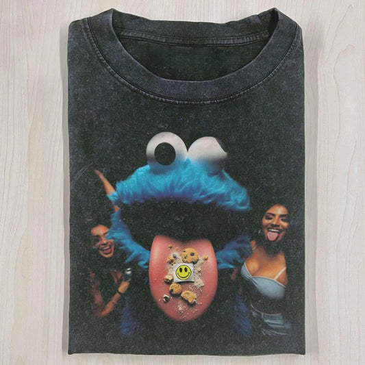 PARTY COOKIE MONSTER – WILD AND FUNNY T-SHIRT
