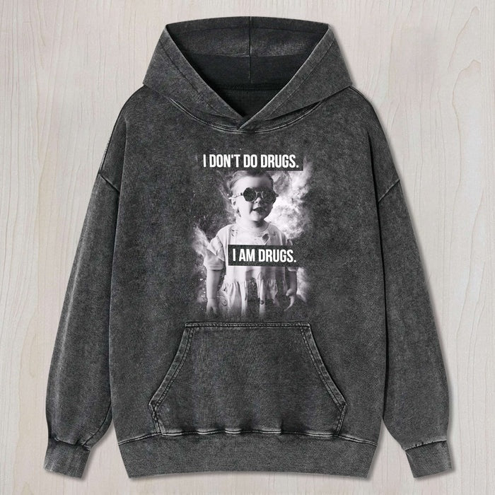 I AM DRUGS PREMIUM T-SHIRT